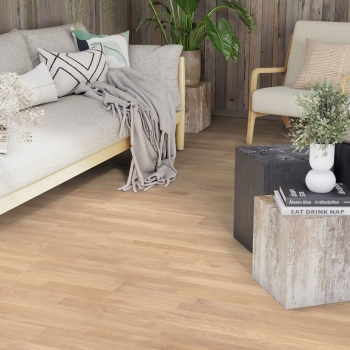 Tarkett Grace Oak White Canvas Tres Engineered Wood Flooring