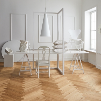 Tarkett Segno Oak Natural Herringbone
