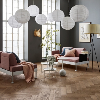 Tarkett Segno Oak Old Grey Herringbone