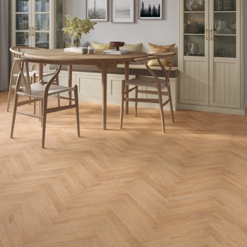 Hamilton Soft Truffle Herringbone Vinyl