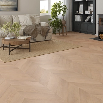 Hamilton Max Pale Hazel Chevron Vinyl