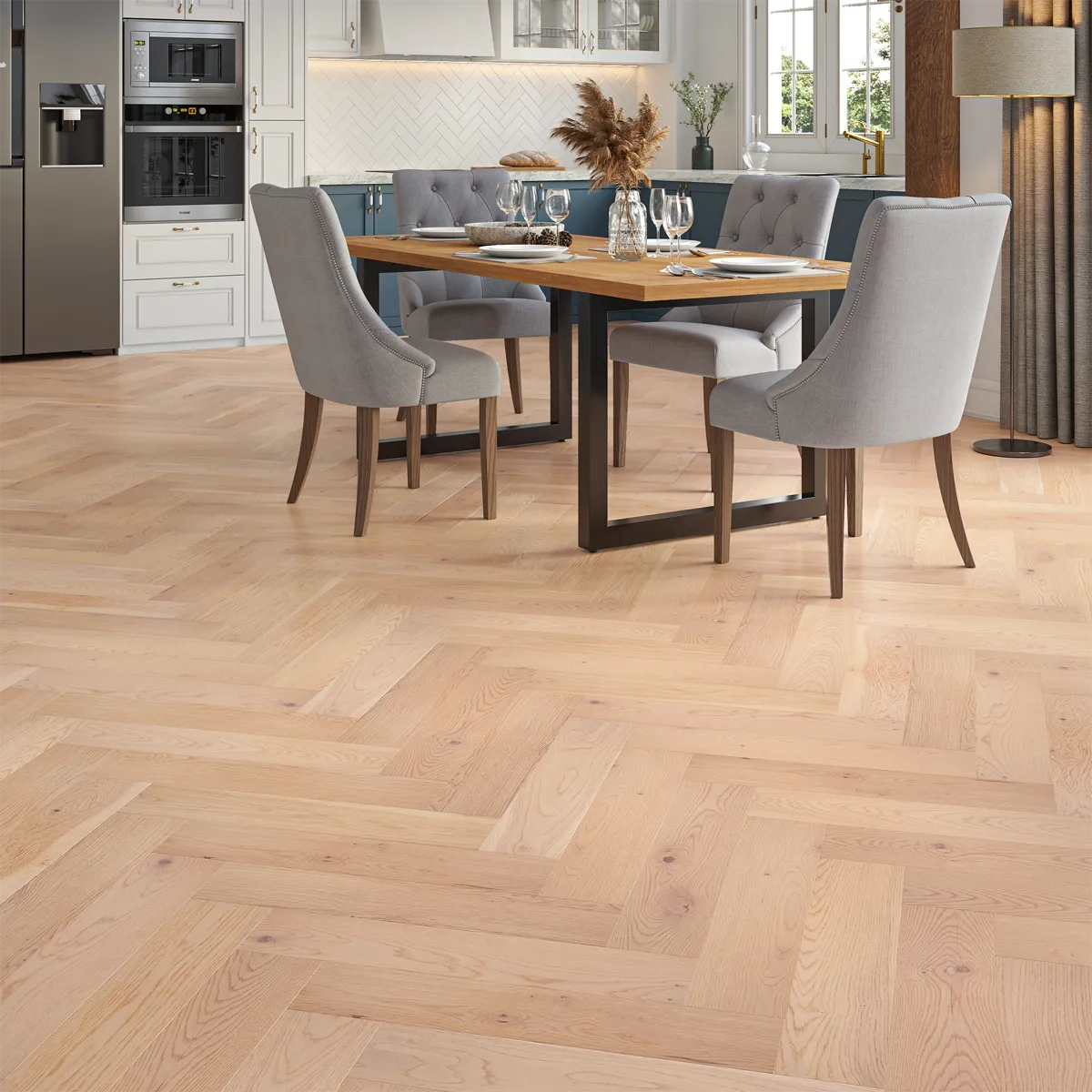 Felbrigg Engineered Oak Herringbone