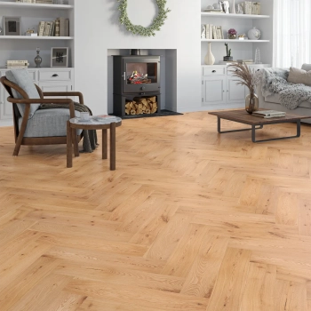 Ormiston Smooth Engineered Oak Herringbone