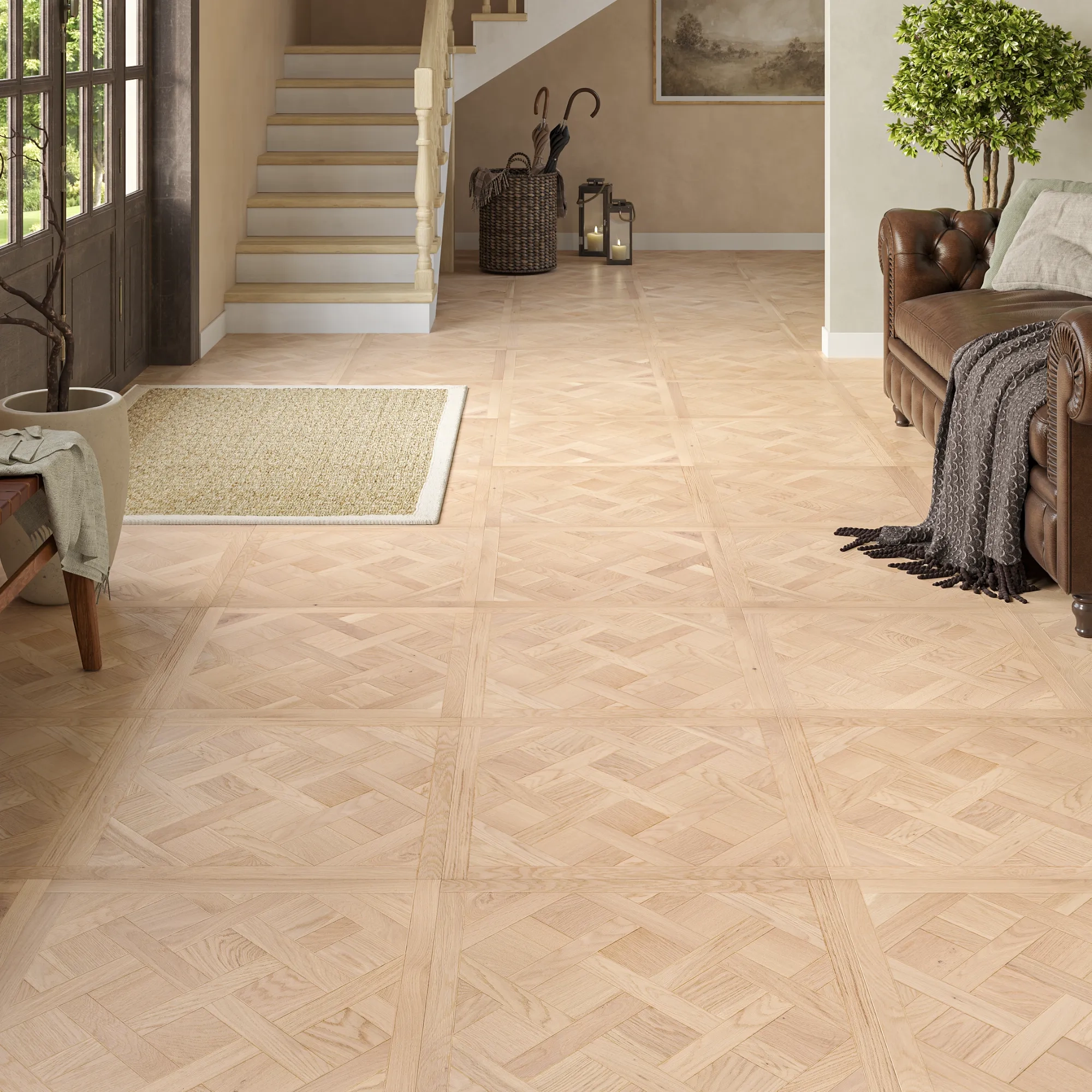 Pembroke Oak Marquetry