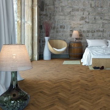 Woodland Classics Smoked Brushed And Oiled Herringbone