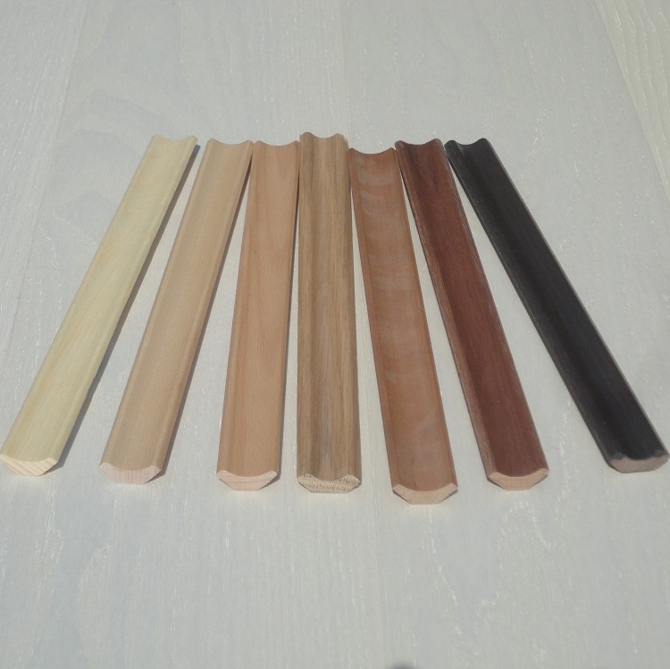 Woodland Solid Scotia Edge Trim. Various Species Hamiltons Doors And