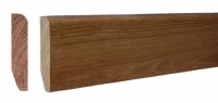 Solid Oak Rounded Skirting Board  Available In Various Sizes
