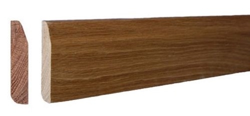 Solid Oak Chamfered Skirting Board Unfinished And Prefinished