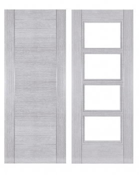Deanta Montreal Light Grey Ash Standard Doors and Fire Doors