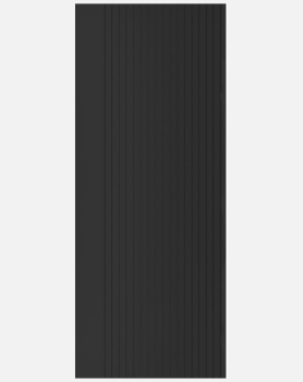 Deanta Black Malmo Solid Panel Doors