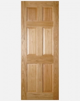 Deanta Oak Oxford Solid Panel Doors