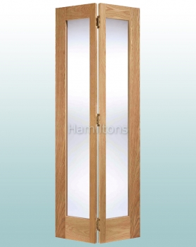 LPD Oak Pattern 10 Glazed Bi-folding Doors For 686 and 762mm Openings