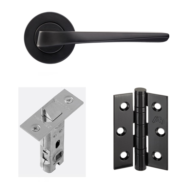 Lpd Carina Handles Latch And Hinge Packs Optional Privacy Latch