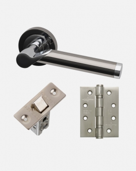 LPD Polaris Handles, Latch And 3 Hinge Packs | Optional Privacy Latch