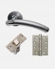 LPD Saturn Handles, Latch And 3 Hinge Packs | Optional Privacy Latch