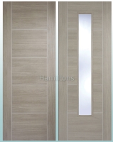 LPD Laminate. Vancouver Light Grey. Panel Doors And Glazed Doors