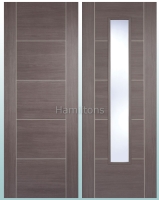 LPD Laminate. Vancouver Medium Grey. Panel Doors And Glazed Doors