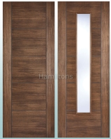 LPD Laminate, Vancouver Walnut  Panel Doors And Glazed Doors