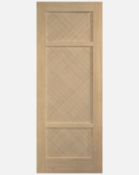 LPD Alvin Oak Solid Panel Door