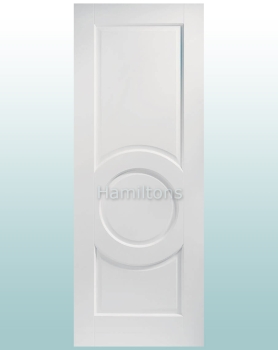 LPD Premium White Montpellier Solid Panel Doors