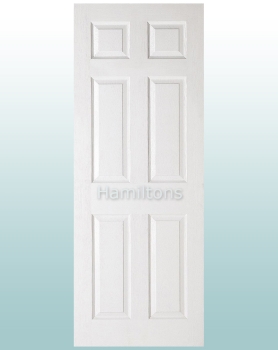 LPD White Textured 6 Panel Doors