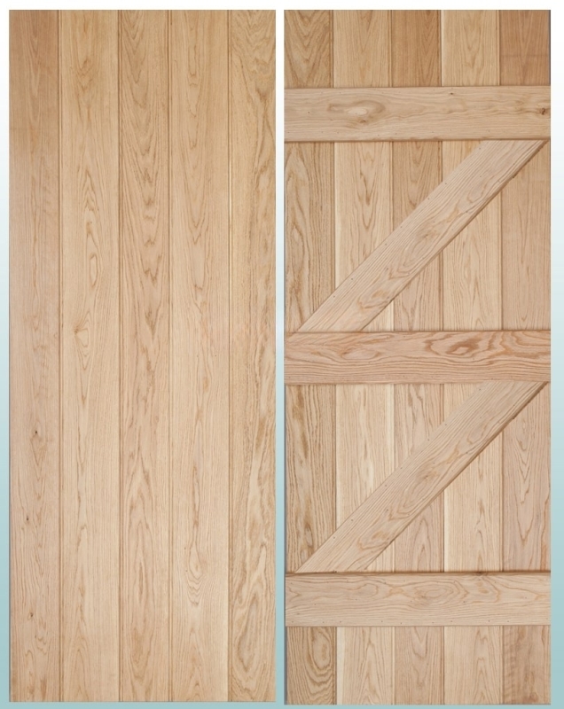 Ledge and Brace Door