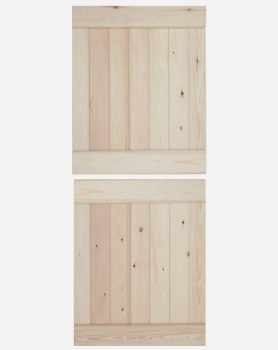 Woodland Solid Pine Ledge Design Stable Door