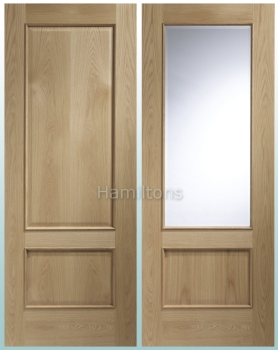 XL Joinery Oak Andria Panel Doors And Glazed Doors