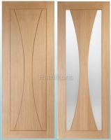XL Joinery Oak Verona Panel Doors and Matching Glazed Doors