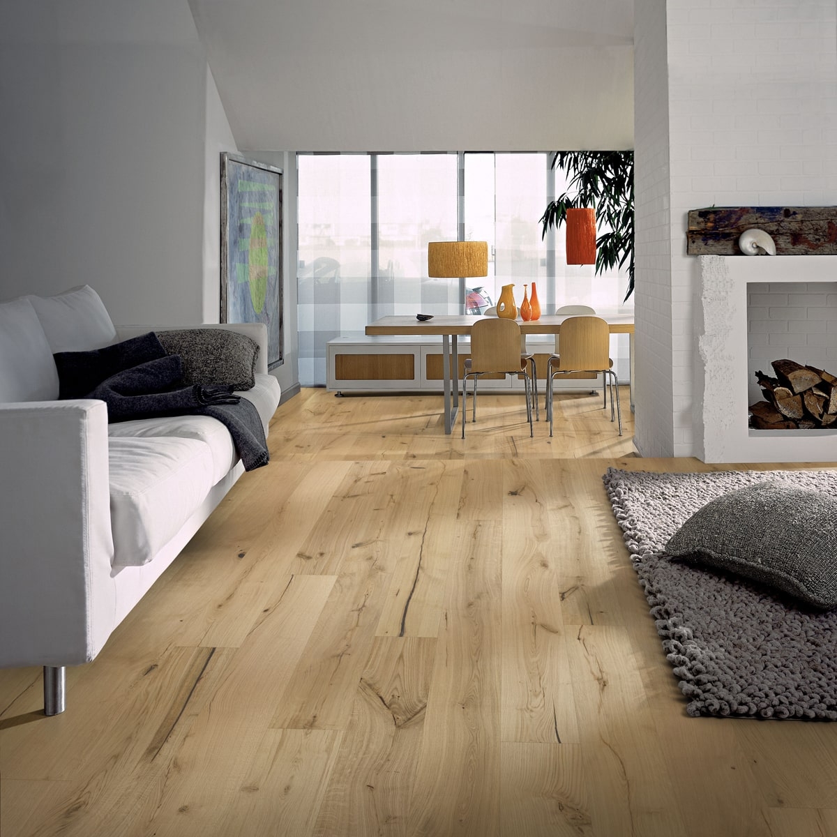 Kahrs European Oak Montafon Rohoptic Engineered Wood Flooring