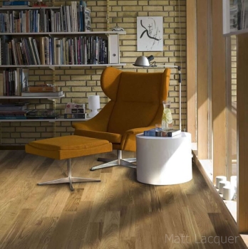 Kahrs Oak Verona Matt Lacquer Engineered Wood Flooring