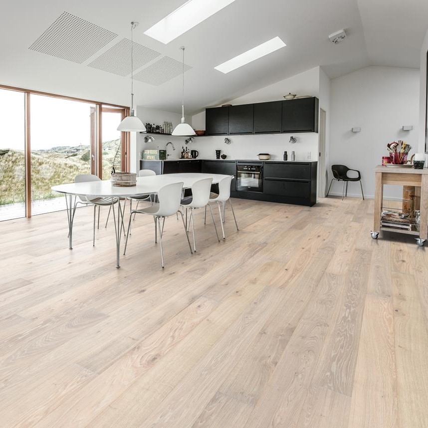 Kahrs Oak Nouveau Blonde Engineered Wood Flooring Hamiltons Doors And