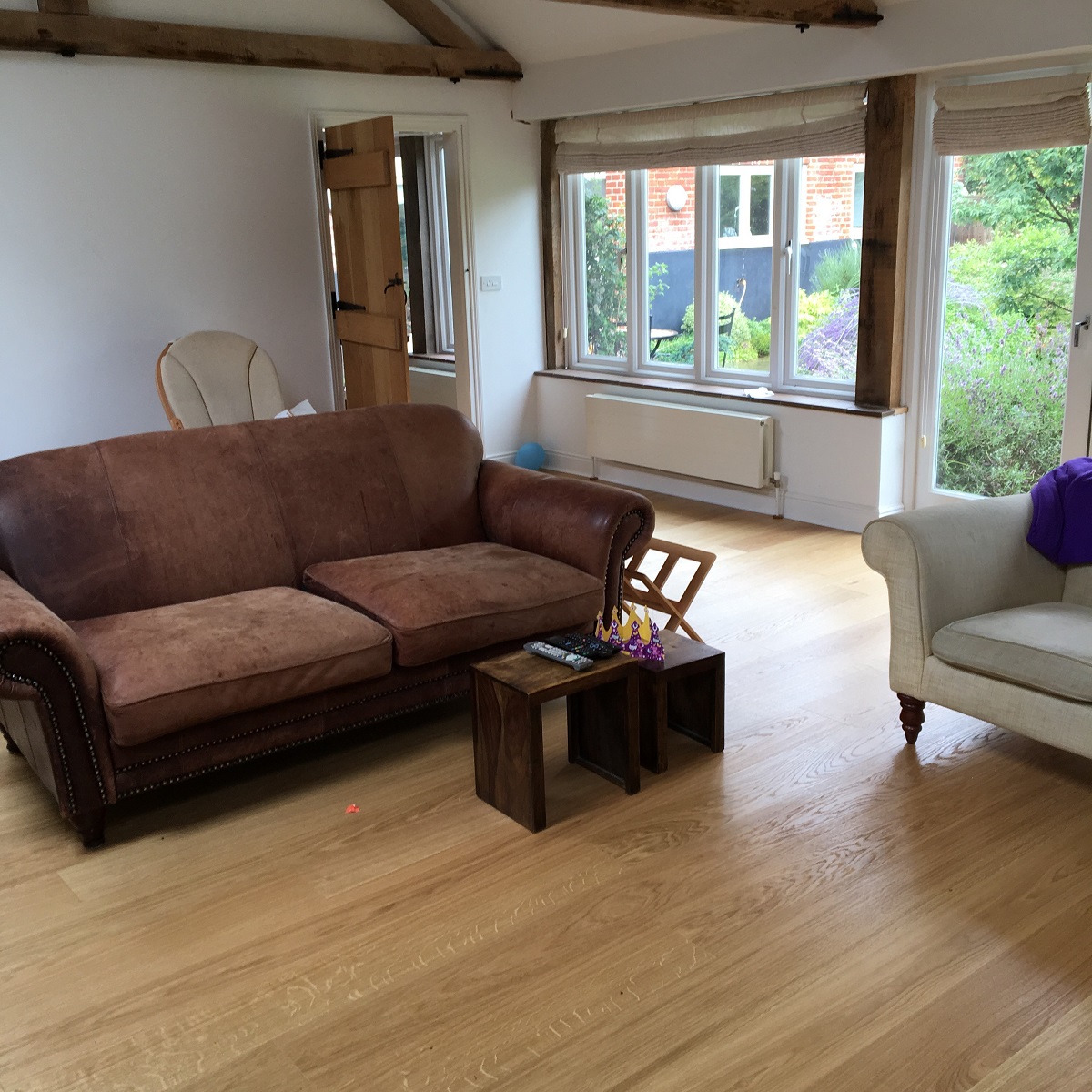 Installed using Kahrs Oak Dublin Oiled Engineered Wood Flooring