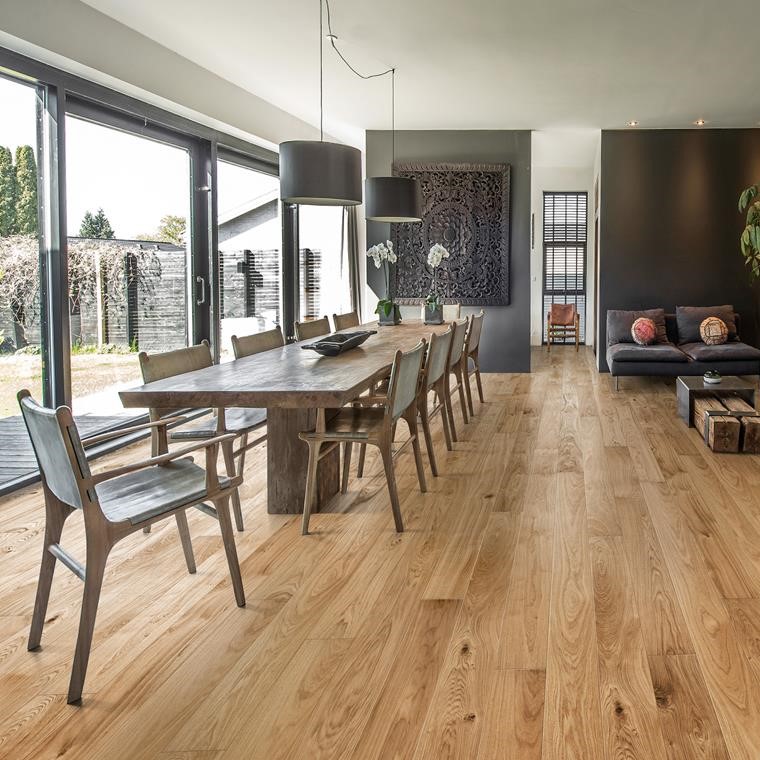 Kahrs Classic Oak Matt Lacquer Engineered Wood Flooring - Hamiltons Doors And Floors | Save More ...