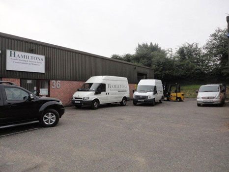 Hamiltons Door and Floor warehoue and factory
